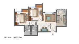 SMART BUY UNIT-PLAN-2BHK