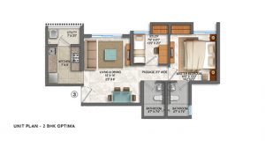 SMART BUY UNIT-PLAN-2BHK-OPTIMA